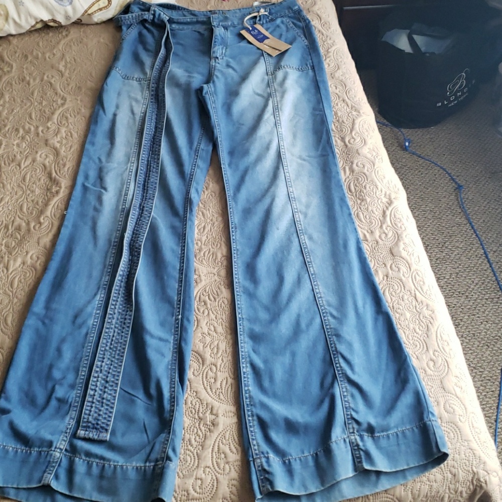 Palazzo denim pant